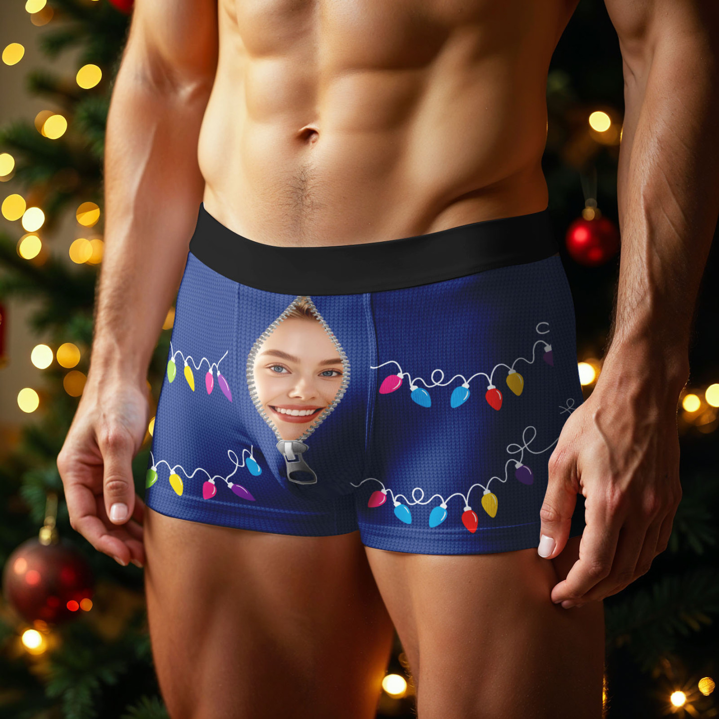 Personalisierte Boxershorts Mit Foto – Das Perfekte Geschenk Für Weihnachten, Valentinstag Oder Andere Anlässe. - FotoSocken