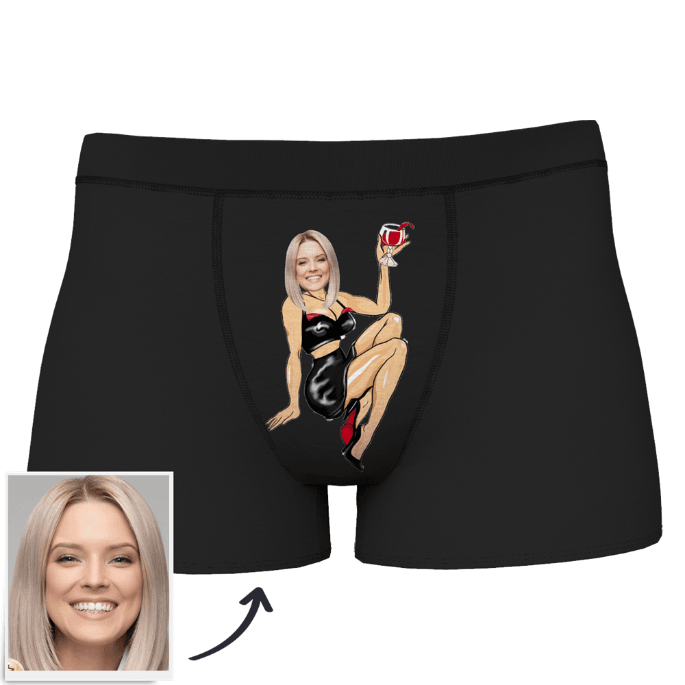 Kundenspezifische Gesicht Boxershorts Unterhose