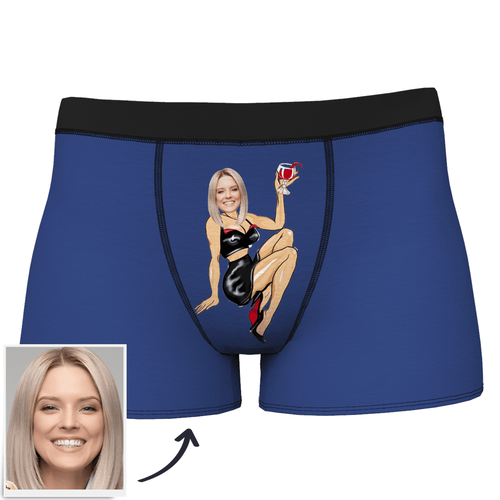 Kundenspezifische Gesicht Boxershorts Unterhose