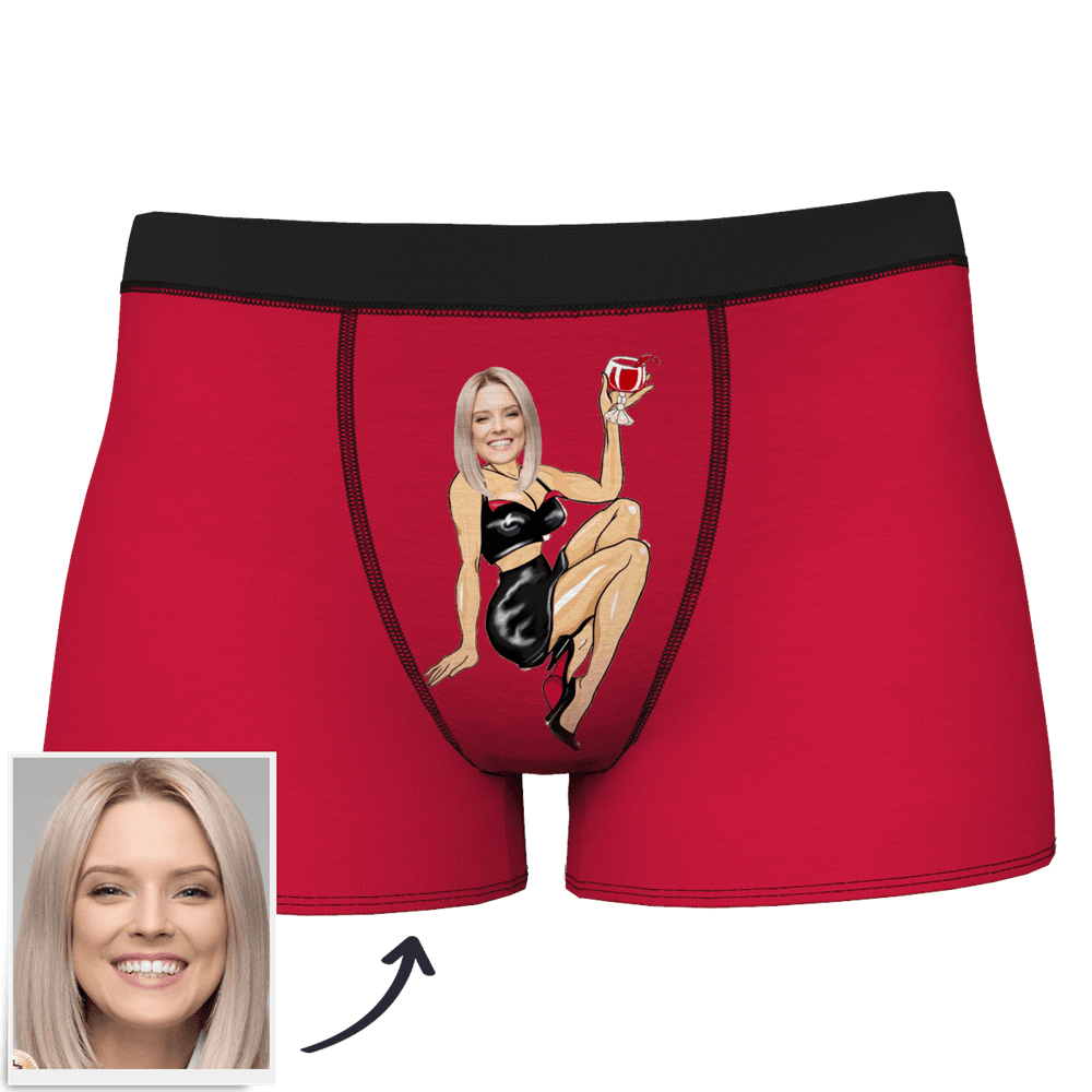 Kundenspezifische Gesicht Boxershorts Unterhose