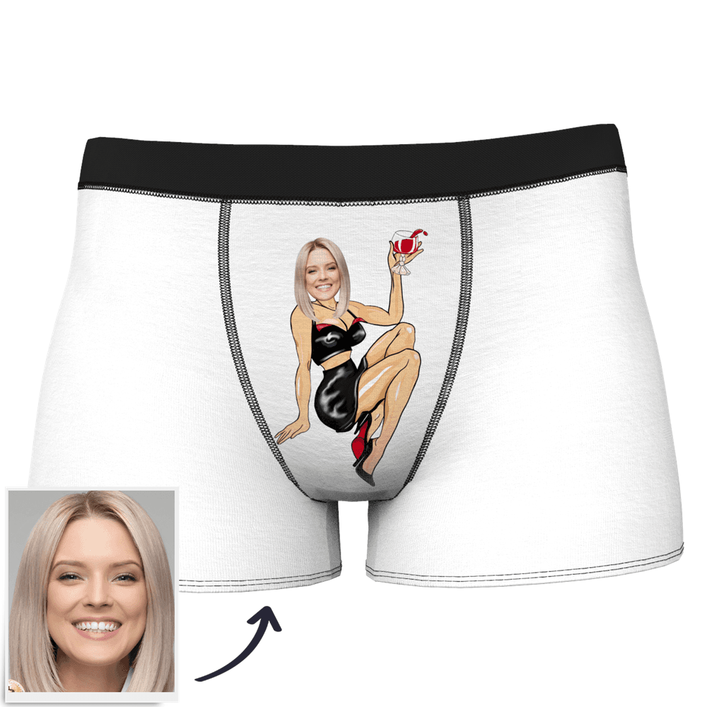 Kundenspezifische Gesicht Boxershorts Unterhose