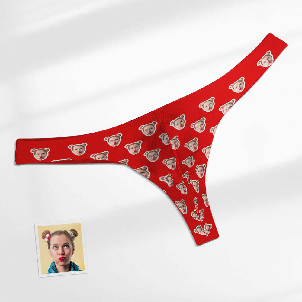 Custom Face Corlorful Herren Tanga Einfarbige Herren Slips -