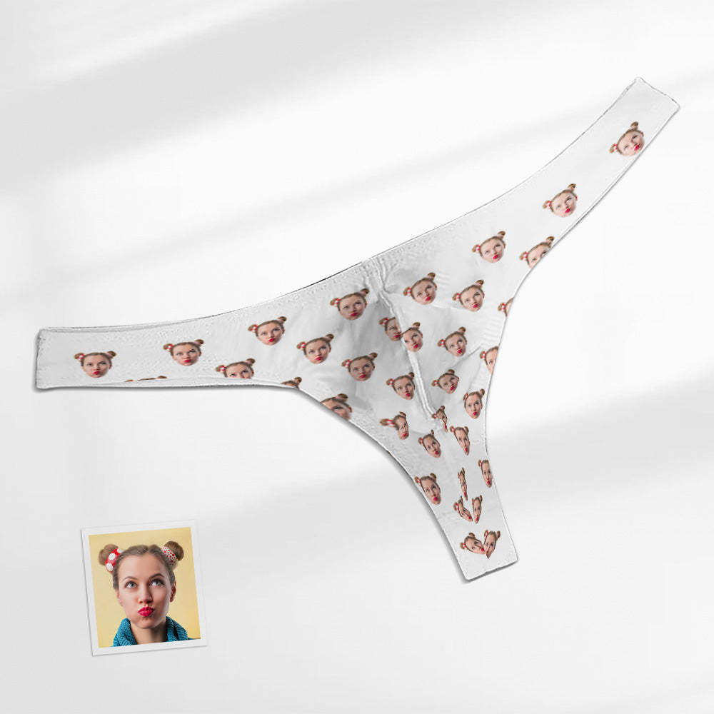 Custom Face Corlorful Herren Tanga Einfarbige Herren Slips -