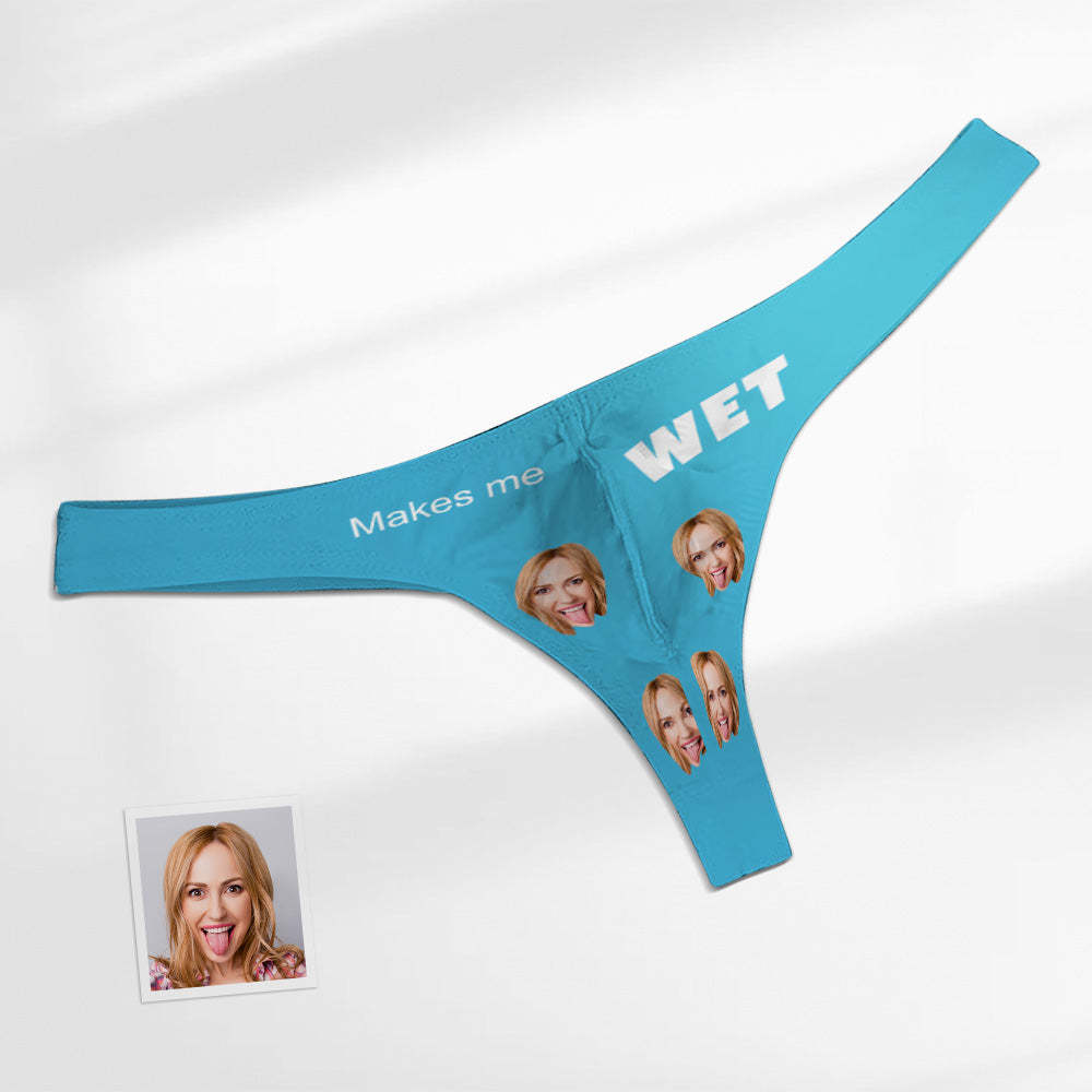 Custom Face Herren-tanga – Makes Me Wet Herren-slip -