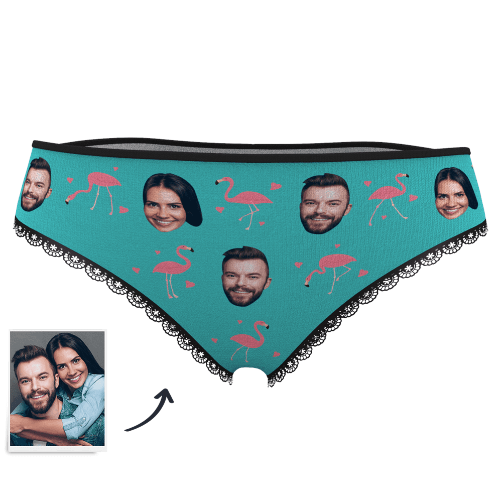 Valentinstag Geschenk Gesicht Foto Boxershorts