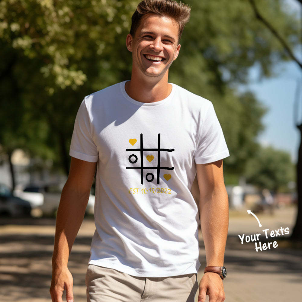 Personalisierte Passende Paar-t-shirts „love Always Wins“, Personalisierte Passende Paar-shirts, Valentinstagsgeschenk - 