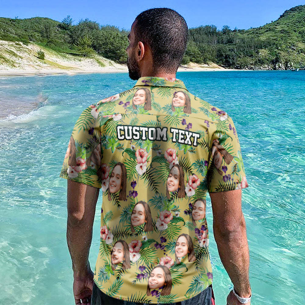 Personalisierte Hawaiihemden Bier Und Prost Online-vorschau Personalisiertes Aloha Beach-hemd Für Männer - 