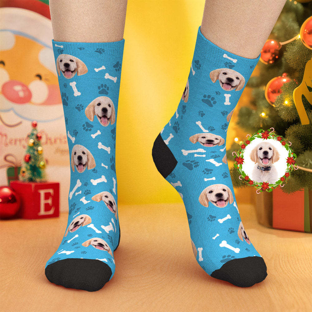 Weihnachtsgeschenke Kundenspezifische Hunde Socken mit Ihrem Text