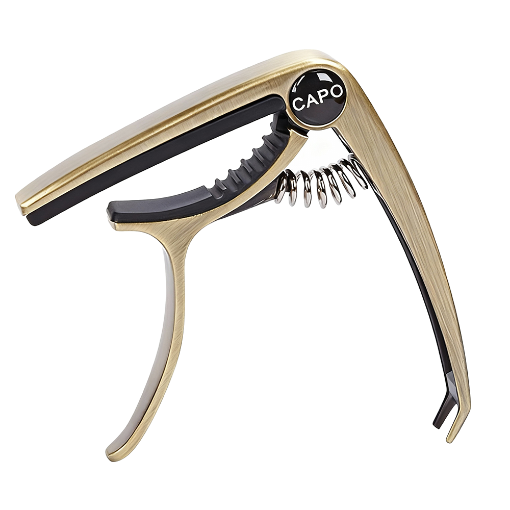 Personalisierter Gitarren-capo Aus Metall Mit Namensgravur – Musikgeschenk Für Väter, Die Gitarre Spielen – Individueller Capo Mit Holzmaserung - FotoSocken