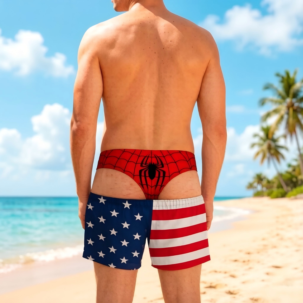 Benutzerdefinierte Lustige Männer Badehose Neuheit Optische Täuschung Badeshorts Lustige Neuheit Party Boardshorts Geschenk Für Ehemann Freund - FotoSocken
