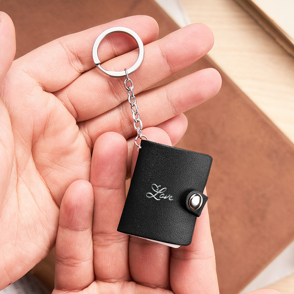 Personalisierter Fotoalbum-schlüsselanhänger – Personalisiertes Geschenk Für Sie, Ihn, Geschenk Für Papa, Handgemachtes Geschenk, Geburtstagsgeschenk Für Freund, Valentinstagsgeschenk - FotoSocken