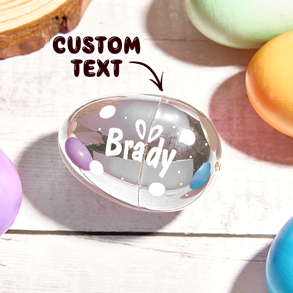 Personalisierte Ostereier, Füllmaterial Für Kinder-osterkörbe, Befüllbare Jumbo-ostereier, Ostergeschenke Für Kinder - FotoSocken