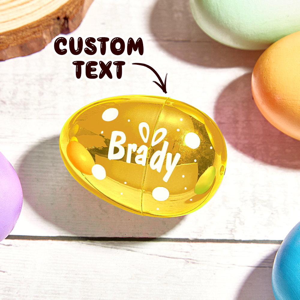 Personalisierte Ostereier, Füllmaterial Für Kinder-osterkörbe, Befüllbare Jumbo-ostereier, Ostergeschenke Für Kinder - FotoSocken