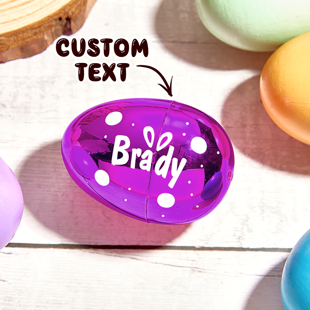 Personalisierte Ostereier, Füllmaterial Für Kinder-osterkörbe, Befüllbare Jumbo-ostereier, Ostergeschenke Für Kinder - FotoSocken