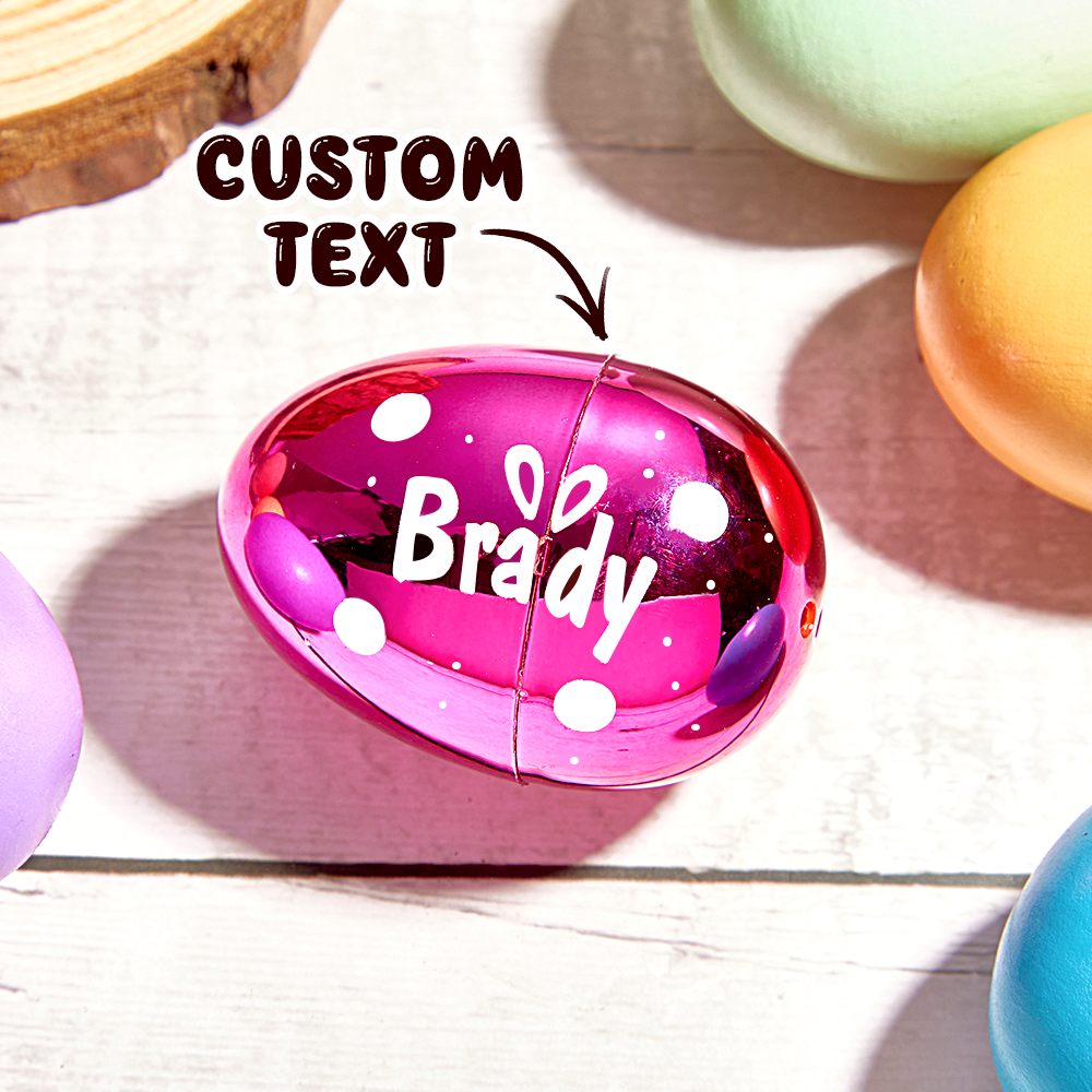 Personalisierte Ostereier, Füllmaterial Für Kinder-osterkörbe, Befüllbare Jumbo-ostereier, Ostergeschenke Für Kinder - FotoSocken
