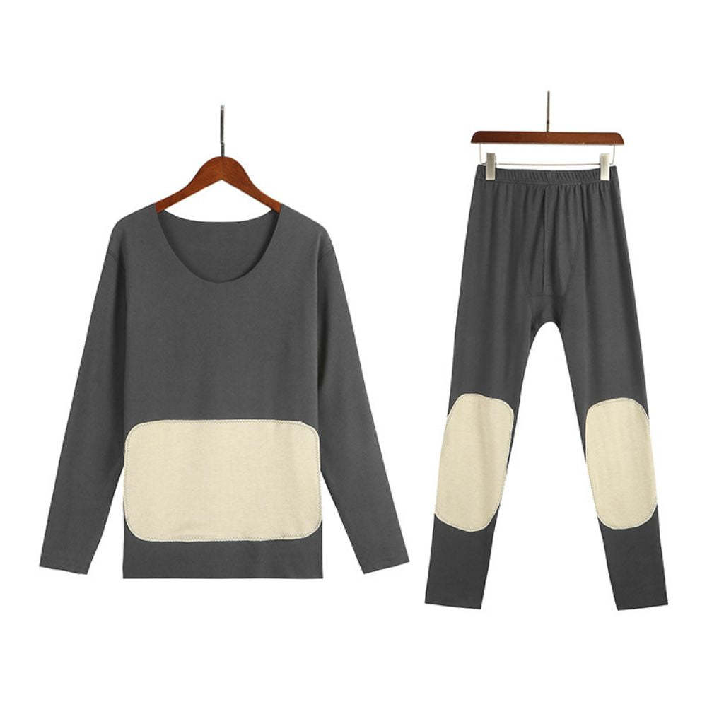 Konstante Temperatur, Warme Winterkleidung, Lange Hosen, Nahtloser Patch Aus Kationischer Seide, Thermo-unterwäsche-set -