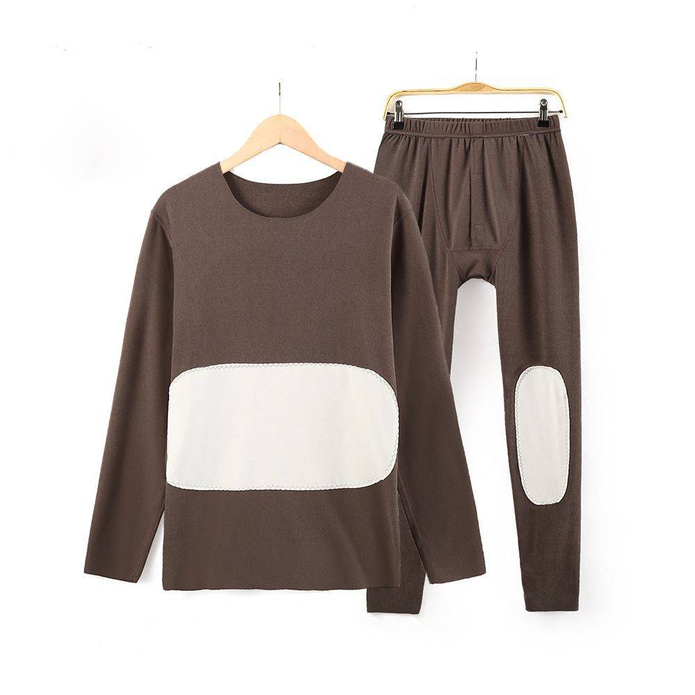 Konstante Temperatur, Warme Winterkleidung, Lange Hosen, Nahtloser Patch Aus Kationischer Seide, Thermo-unterwäsche-set -