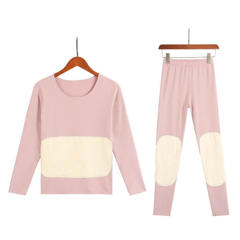 Konstante Temperatur, Warme Winterkleidung, Lange Hosen, Nahtloser Patch Aus Kationischer Seide, Thermo-unterwäsche-set -