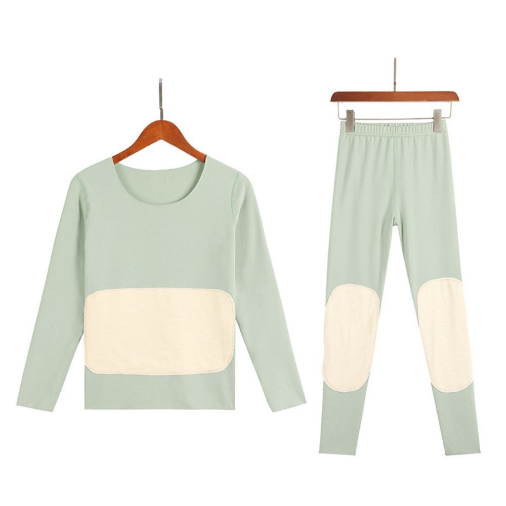 Konstante Temperatur, Warme Winterkleidung, Lange Hosen, Nahtloser Patch Aus Kationischer Seide, Thermo-unterwäsche-set -
