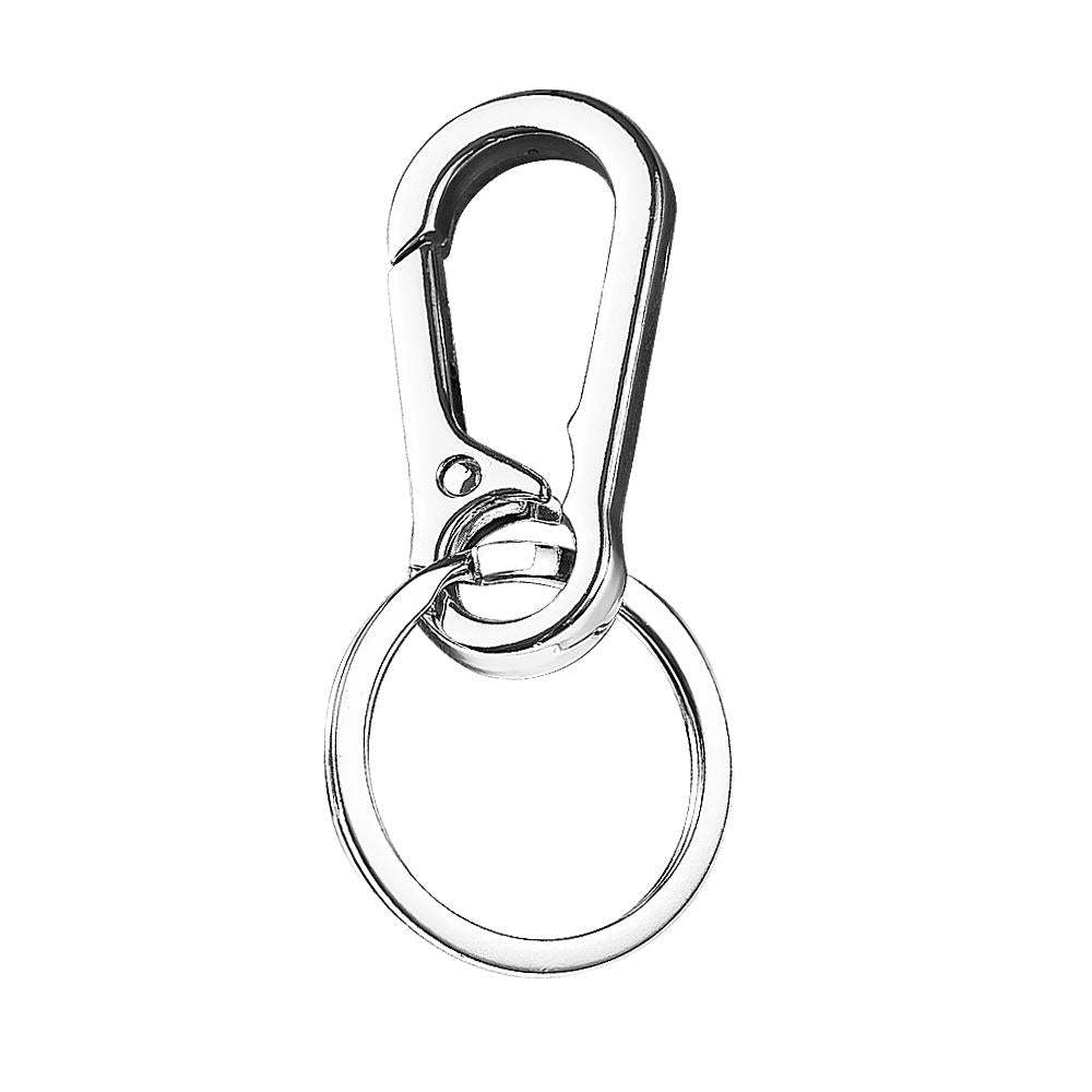 Schlüsselanhänger Schnalle Silber -