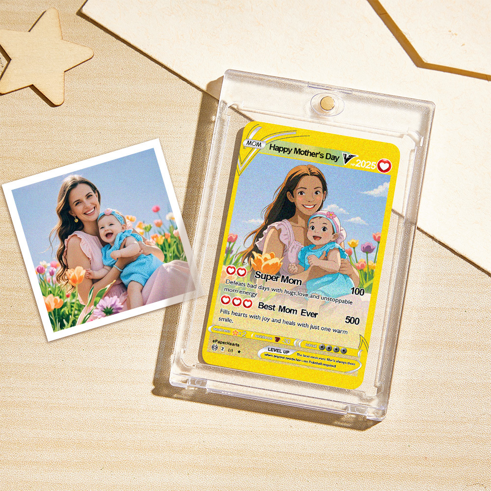 karte Zum Muttertag, Personalisierte karte, Geschenk Für Mama, Muttertagsgeschenk, Personalisiertes geschenk