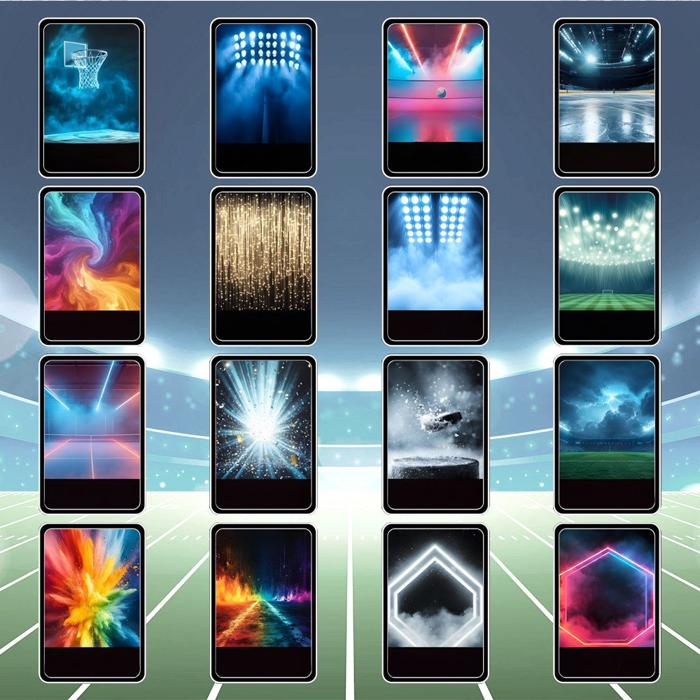 Individuell Gestaltete Spielkarte Mit Sportmotiven, Personalisierte Fotokarte Mit Farbenfrohen Hintergrundoptionen – Geschenk Für Sportler Und Sportfans - FotoSocken