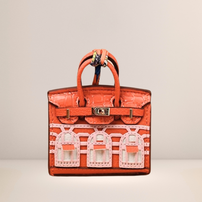 Luxe Bag Charm Mini-tasche – Geformte Airpods-hülle, Kopfhörer-schutzhülle, Geschenk Für Sie