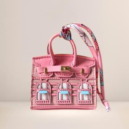 Luxe Bag Charm Mini-tasche – Geformte Airpods-hülle, Kopfhörer-schutzhülle, Geschenk Für Sie