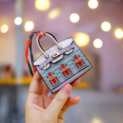 Luxe Bag Charm Mini-tasche – Geformte Airpods-hülle, Kopfhörer-schutzhülle, Geschenk Für Sie