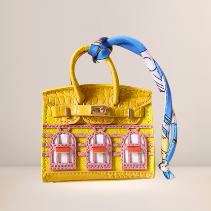 Luxe Bag Charm Mini-tasche – Geformte Airpods-hülle, Kopfhörer-schutzhülle, Geschenk Für Sie