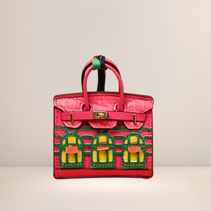 Luxe Bag Charm Mini-tasche – Geformte Airpods-hülle, Kopfhörer-schutzhülle, Geschenk Für Sie