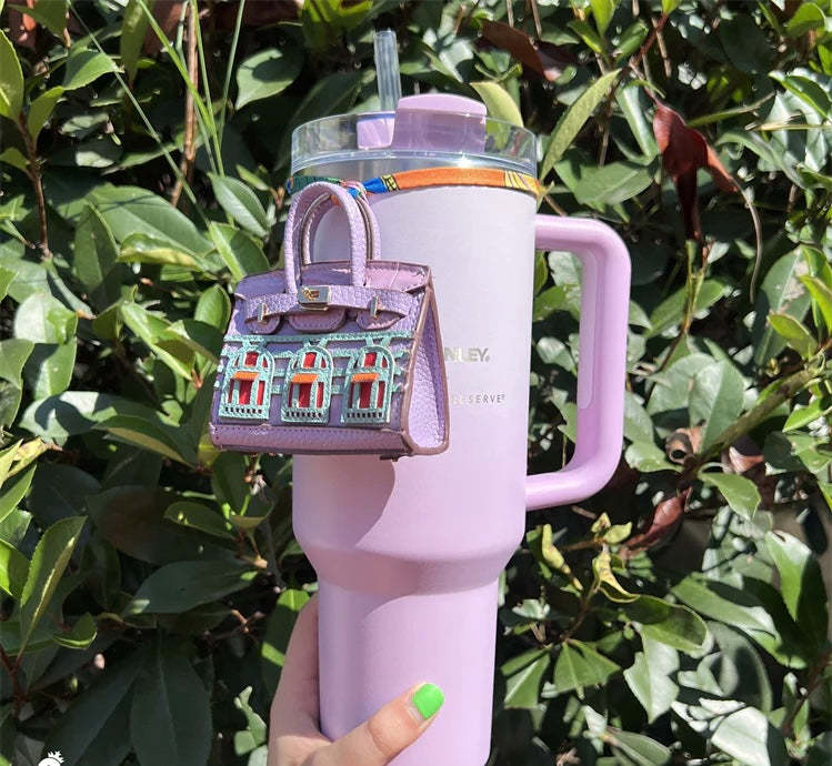 Luxe Bag Charm Mini-tasche – Geformte Airpods-hülle, Kopfhörer-schutzhülle, Geschenk Für Sie