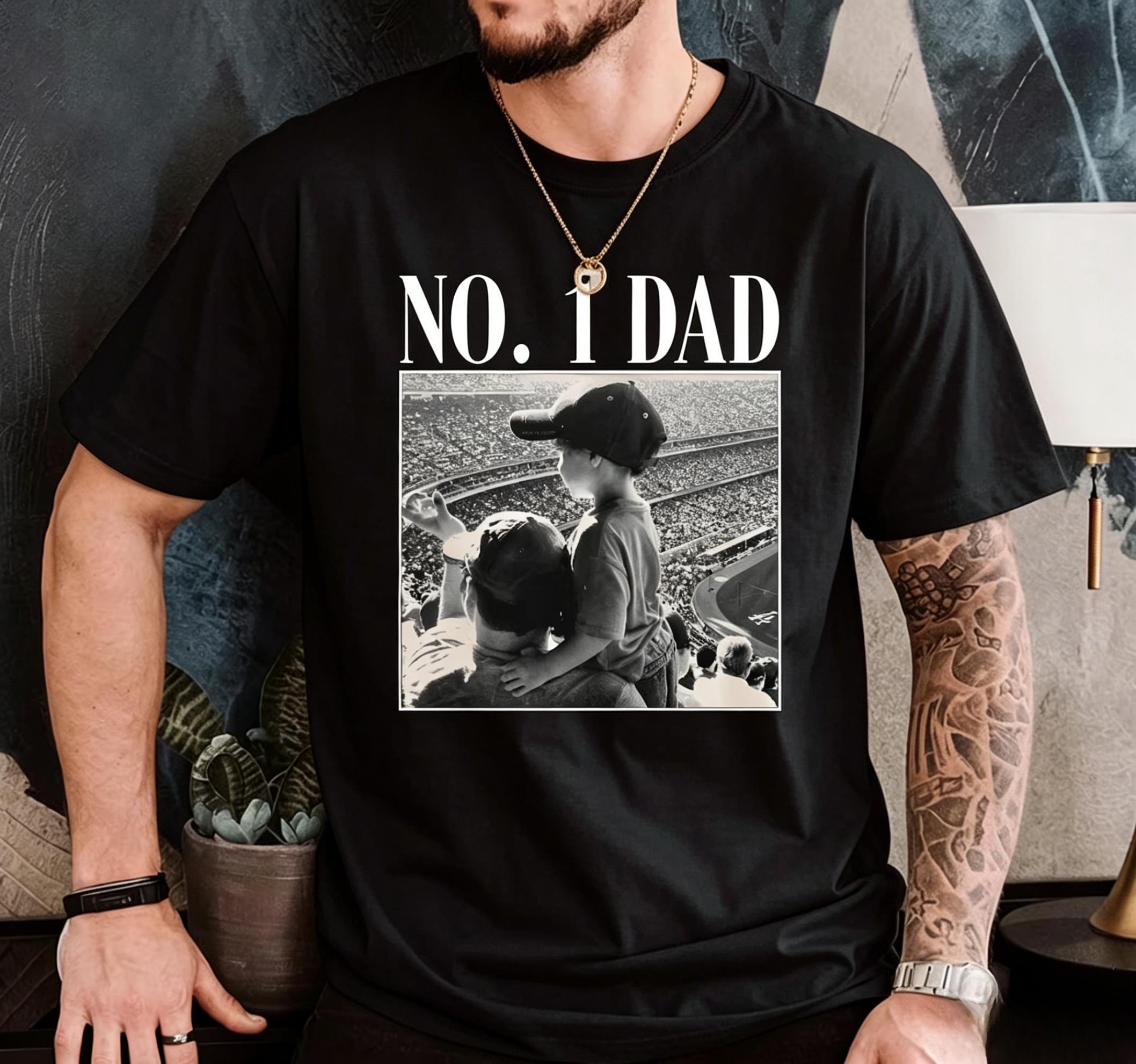 T-shirt Met Gepersonaliseerde Foto Voor Papa, T-shirt Met Foto Van Papa In Comfortabele Kleuren, Kerstcadeau Voor Papa, T-shirt Voor Papa, Cadeau Voor Papa, Cadeau Voor Opa