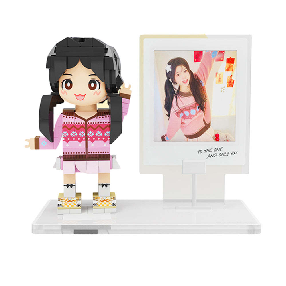 Verrassingscadeaus: Op Maat Gemaakte Duddu Brick Figures-fotomodellen Voor Één Persoon, Op Maat Gemaakte Fotomodellen Voor Koppels, Doe-het-zelf-huwelijks- En Valentijnsdagcadeaus En Figuurversieringen. - SokkenFoto