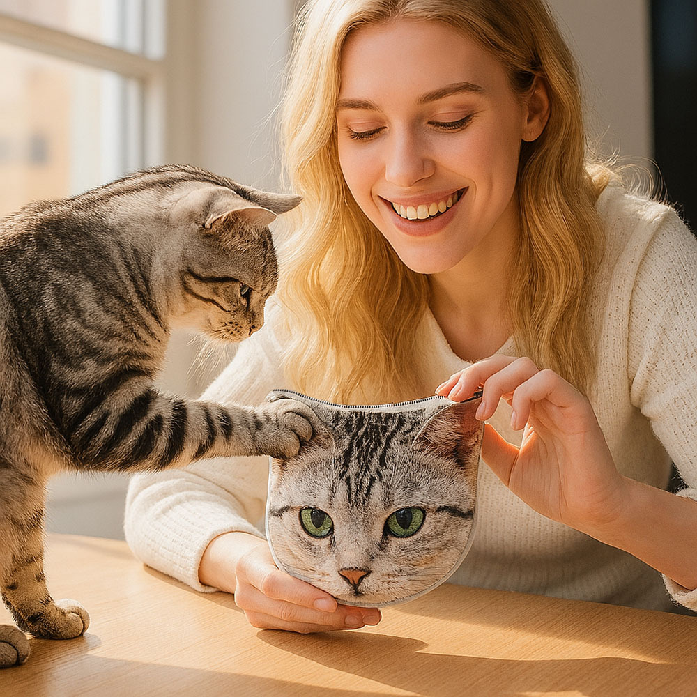 Gepersonaliseerde Draagtas Met Huisdiergezichtje