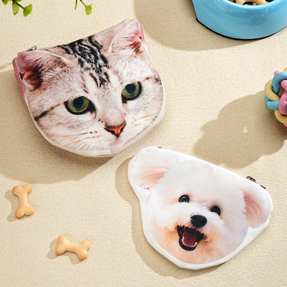 Gepersonaliseerde Draagtas Met Huisdiergezichtje