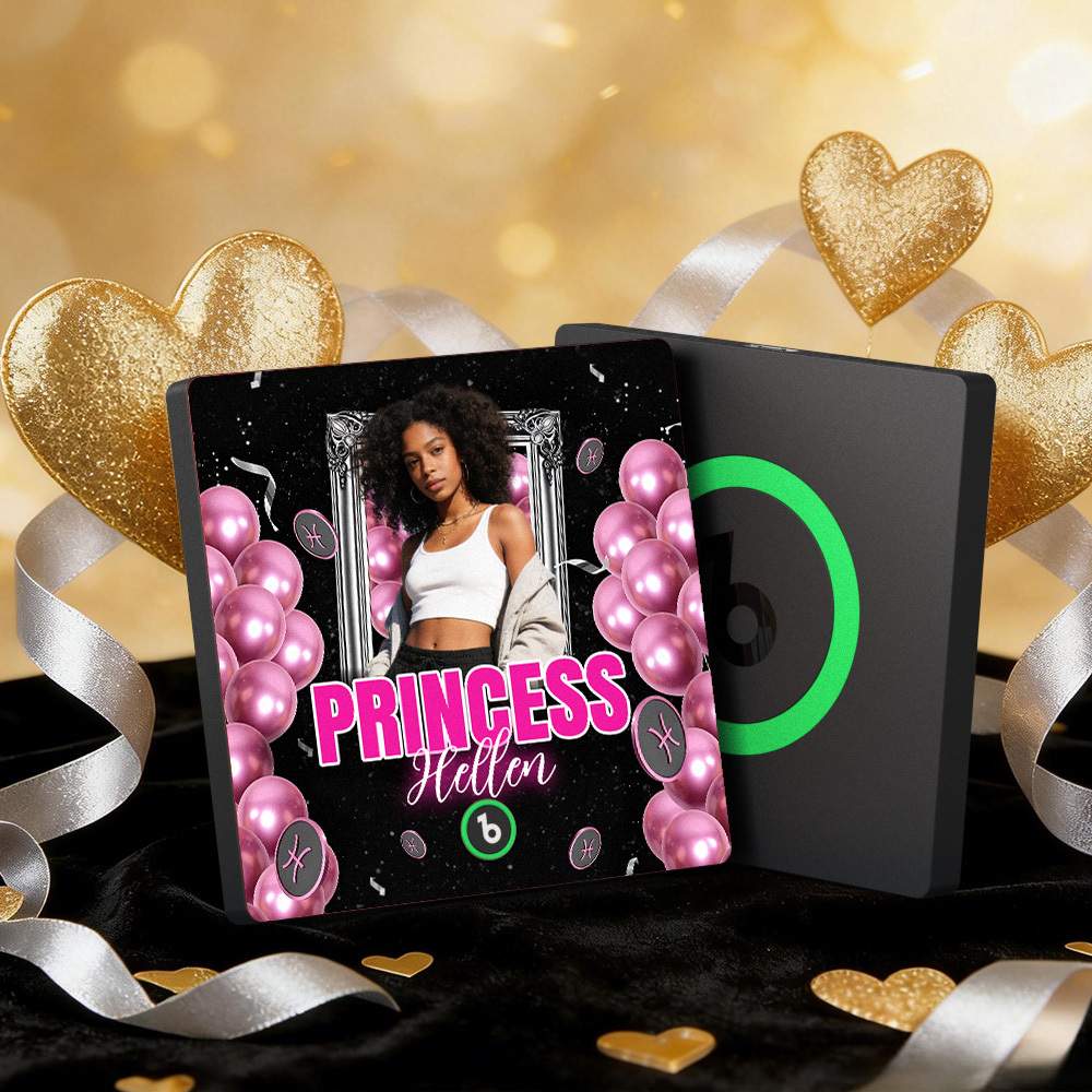 Gepersonaliseerde Koelkastmagneten Met Muziek, Prinsessenstijl, Kleurrijk Frame, Album, Koelkastmagneet Die Liedjes Kan Afspelen, Cadeau - SokkenFoto