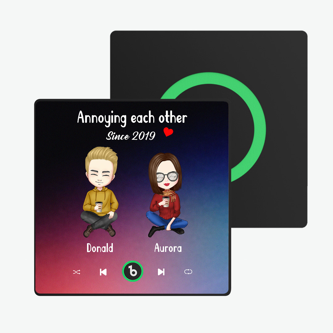 Aangepaste Stripfiguur En Naamframe Koelkastmagneet Album Muziek Koelk