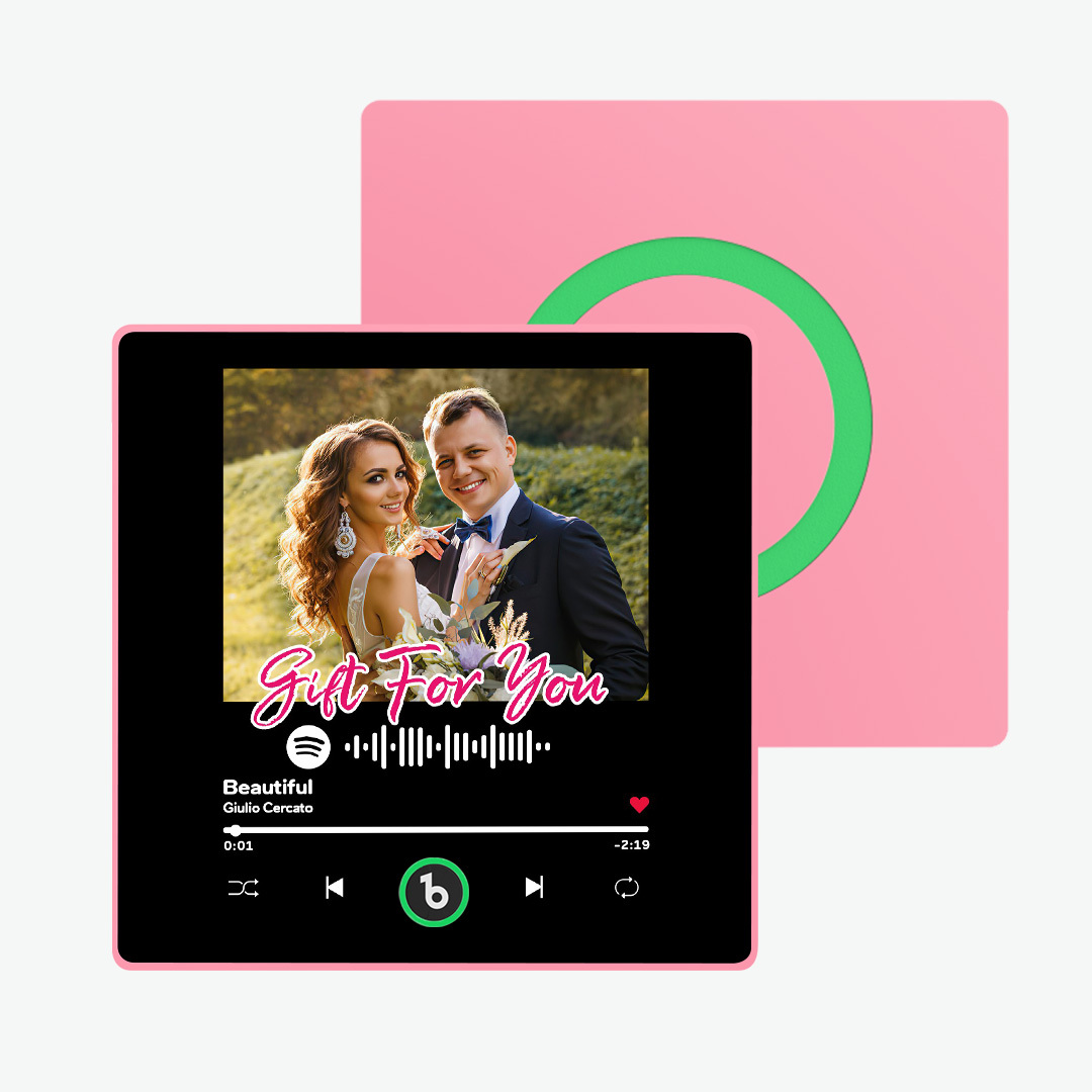 Aangepaste Muziek Koelkastmagneet Muziek Muur Foto Sticker Die Muziek Speelt Zonder Mobiele Telefoon Meerdere Stijlen Paar Geschenken - SokkenFoto