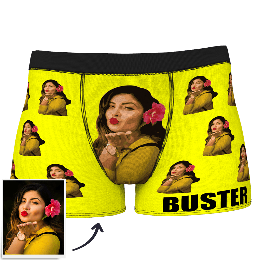 Custom Boxershort Met Gezicht-Pet Dog