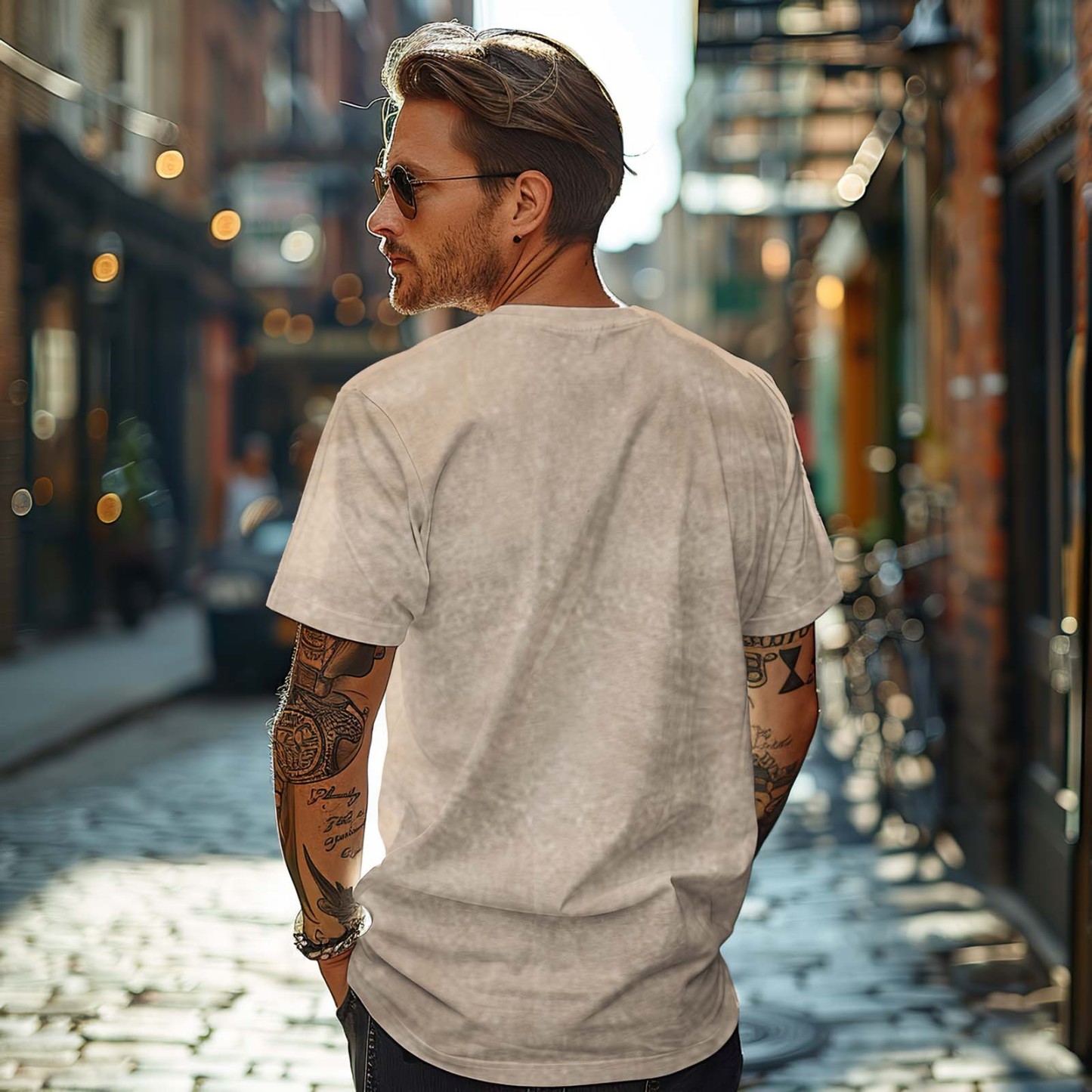 Comfort Kleuren Aangepaste Foto Shirt Voor Papa, Papa Portret Geborduurd Shirt Van Foto, Nieuwe Papa Shirt, Vaderdagcadeaus, Cadeau Voor Man - SokkenFoto