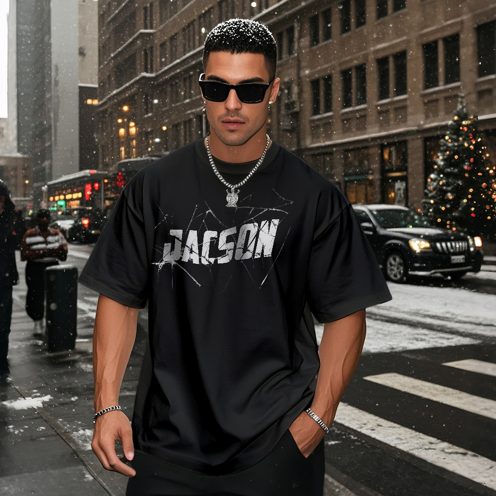 Gepersonaliseerde Retro Fashion T-shirt Aangepaste Foto Kerstcadeau Met Vintage Stijl - SokkenFoto