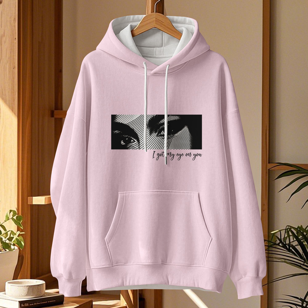 Uniek Aangepast Ogen-t-shirt, T-shirt Met Ogen Van Geliefde, Gepersonaliseerd Ogen-kunstwerk, Uniek Ogen-schetskunstwerk Van Fotocadeau Voor Uw Geliefde - SokkenFoto