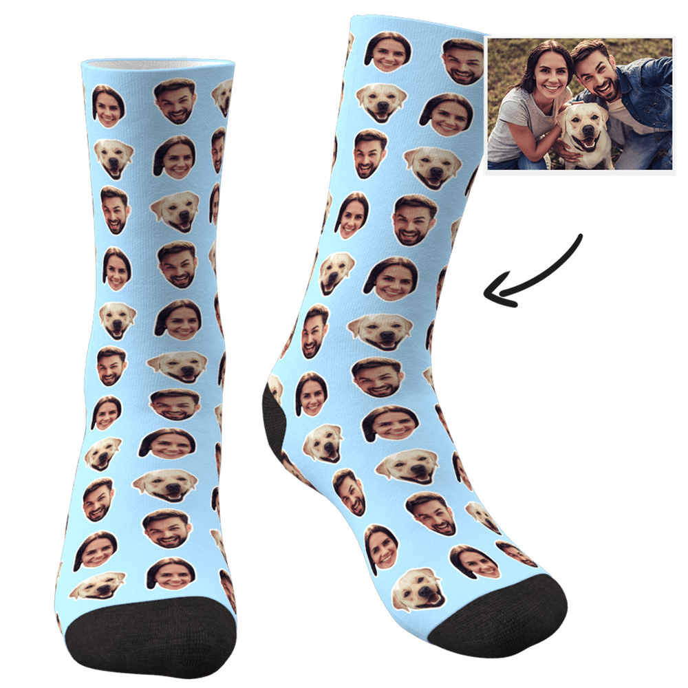 Custom Corlorful Socks With Your Photo - SokkenFoto