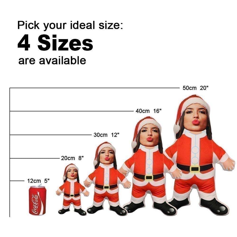 Gezichtskussen I Love U Kussen Op Maat Gemaakt Gezichtskussen Gepersonaliseerde Fotokussen Op Maat Gemaakt Minime-kussen - SokkenFoto