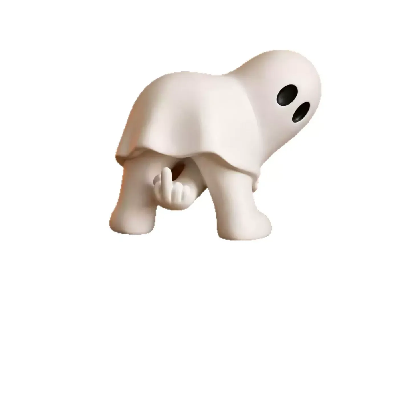 Halloween Spookfiguurtje Als Decoratie – Hoogwaardig Mat Bureauornament Voor Thuis, Op Kantoor En Als Cadeau Voor Feestjes - SokkenFoto