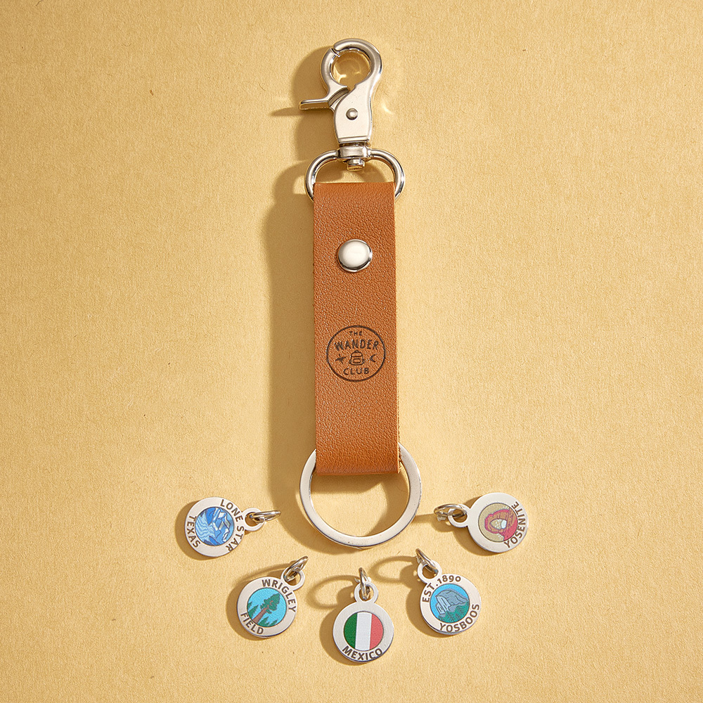 Gepersonaliseerde Tokens Sleutelhangerhouder Sleutelhanger Autoaccessoires Sleutelhanger Bruidsjonkers Cadeau Voor Hem Vader Mannen Cadeau Voor Verjaardag Op Maat Gegraveerd - SokkenFoto