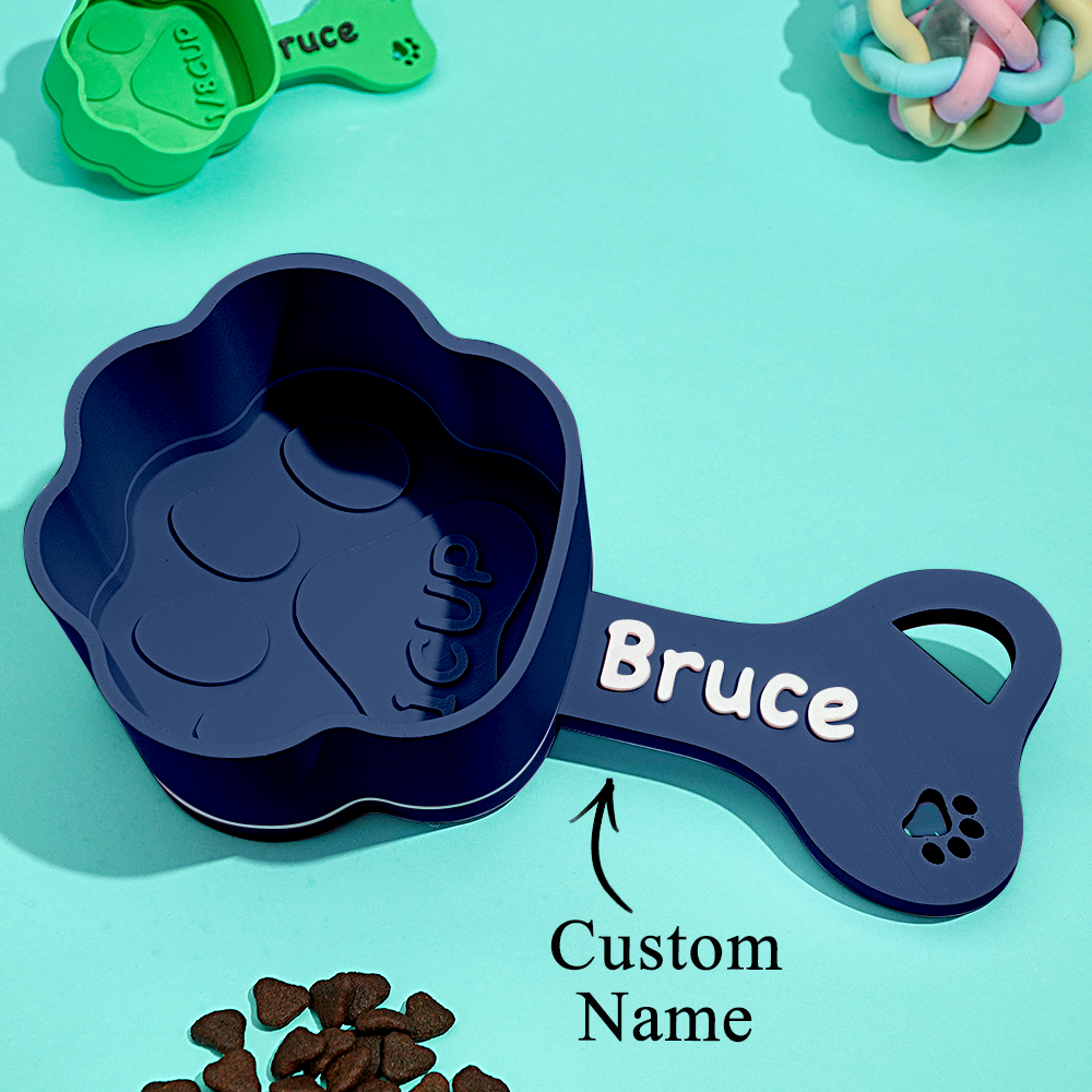 Gepersonaliseerde Hondenvoer Scoop Aangepaste Scooper Huisdier Brok Scoops Voedsel Dispenser Hond Maatbeker Aangepaste Huisdier Accessoires Cadeau Idee Voor Hondenliefhebber - SokkenFoto