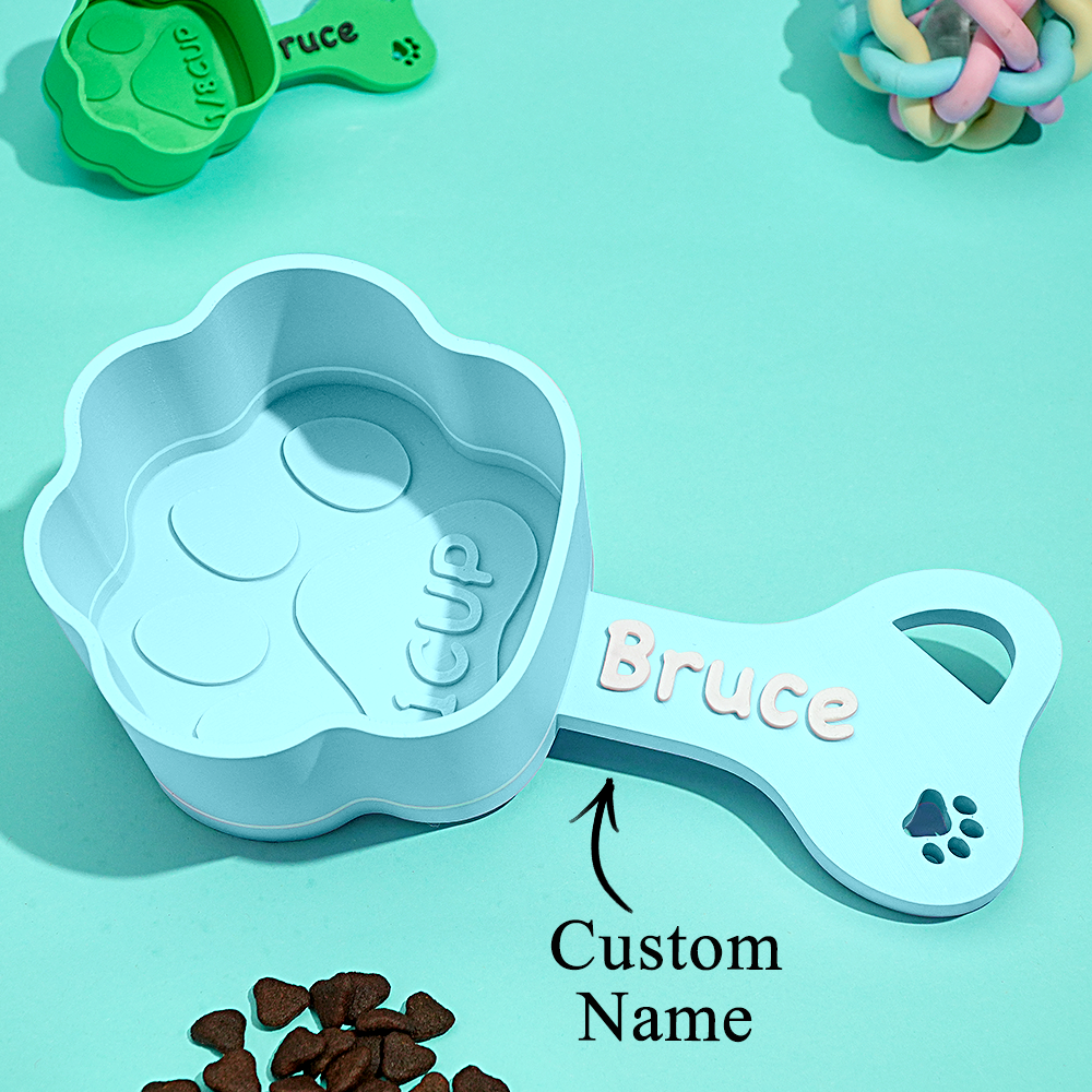 Gepersonaliseerde Hondenvoer Scoop Aangepaste Scooper Huisdier Brok Scoops Voedsel Dispenser Hond Maatbeker Aangepaste Huisdier Accessoires Cadeau Idee Voor Hondenliefhebber - SokkenFoto