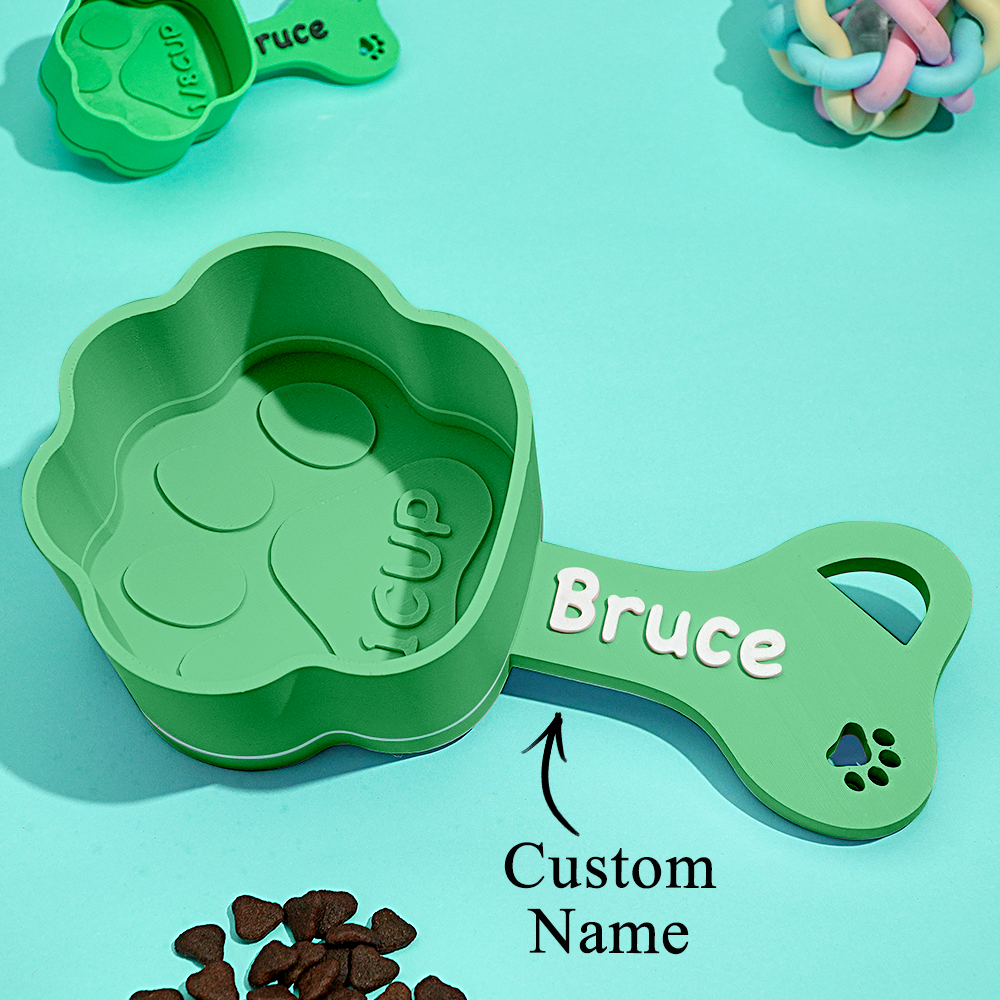 Gepersonaliseerde Hondenvoer Scoop Aangepaste Scooper Huisdier Brok Scoops Voedsel Dispenser Hond Maatbeker Aangepaste Huisdier Accessoires Cadeau Idee Voor Hondenliefhebber - SokkenFoto
